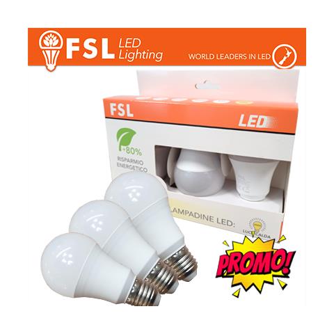 Lampada Goccia: Confezione Promo 3pack - 12w 6500k - Foto 1